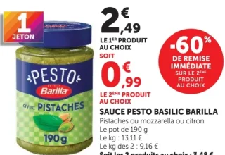 Sauce Pesto Basilic Barilla