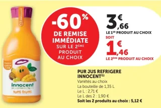 PUR JUS REFRIGERE INNOCENT