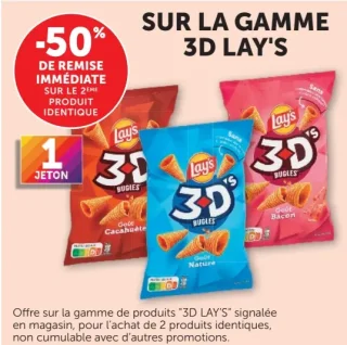 Produits 3D Lay's