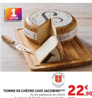 Tomme de Chèvre Cave Jacobine