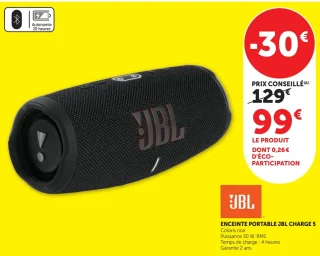 ENCEINTE PORTABLE JBL CHARGE 5