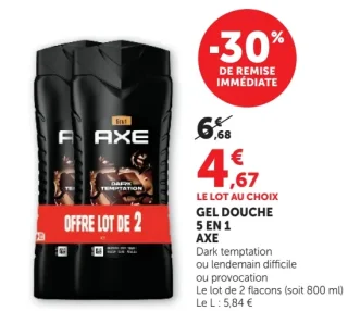 GEL DOUCHE 5 EN 1 AXE