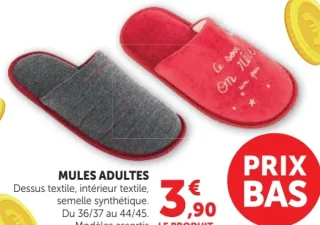 MULES ADULTES
