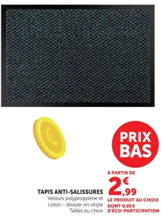 TAPIS ANTI-SALISSURES