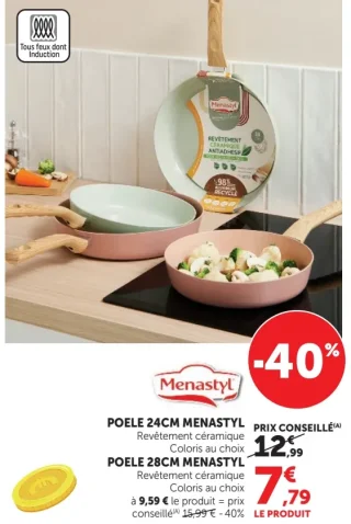 POELE 24CM MENASTYL