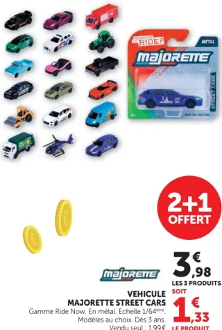Véhicule Majorette Street Cars