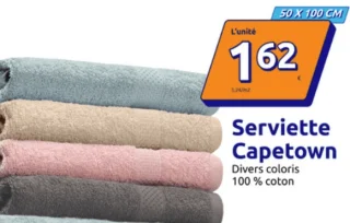 Serviette Capetown 50 x 100 cm