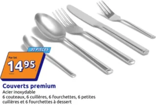 Couverts premium