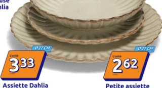 Assiette Dahlia