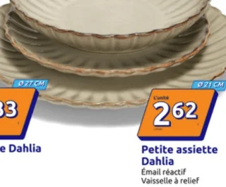 Petite assiette Dahlia