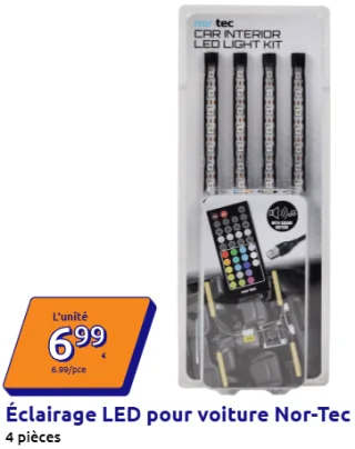 Éclairage LED pour voiture Nor-Tec