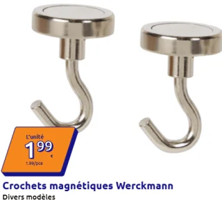 Crochets magnétiques Werckmann