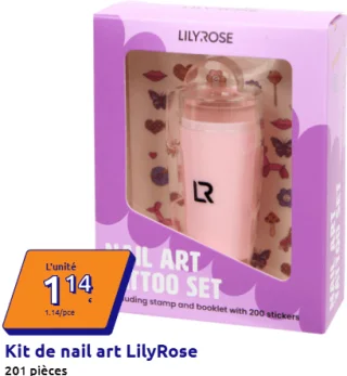 Kit de nail art LilyRose