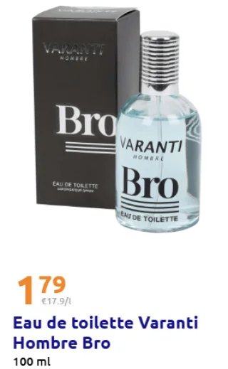 Eau de toilette Varanti Hombre Bro