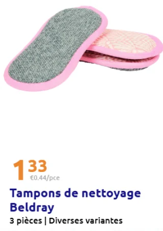Tampons de nettoyage Beldray
