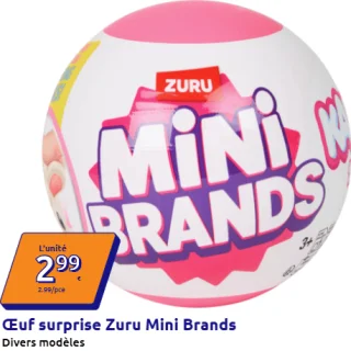 Œuf surprise Zuru Mini Brands