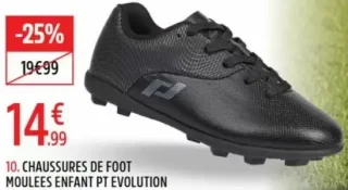 Chaussures de foot moulées enfant PT Evolution PRO TOUCH