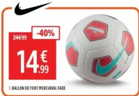 BALLON DE FOOT MERCURIAL FADE