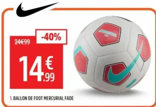 BALLON DE FOOT MERCURIAL FADE