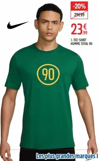 TEE-SHIRT HOMME TOTAL 90