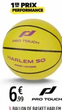 Ballon de basket Harlem Pro Touch