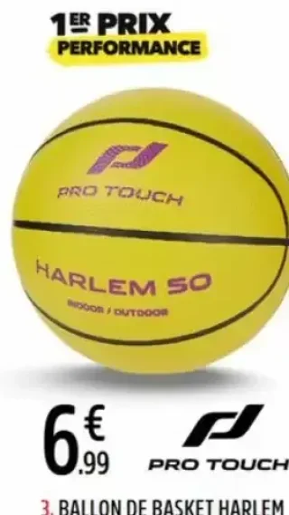 Ballon de basket Harlem Pro Touch