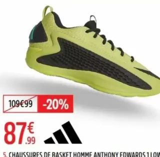 Chaussures de basket homme Anthony Edwards 1 Low Adidas