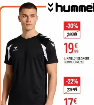 Maillot de sport homme Core 2.0 Hummel