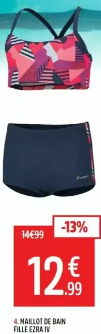 Maillot de bain fille Ezra IV Energetics