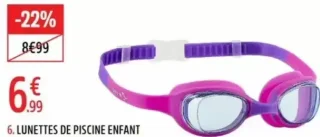 Lunettes de piscine enfant Energetics