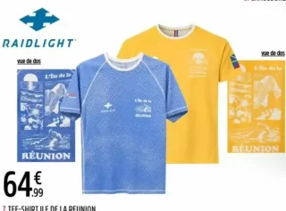 Raidlight Tee-shirt Ile de la Réunion