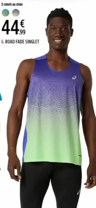 ASICS ROAD FADE SINGLET