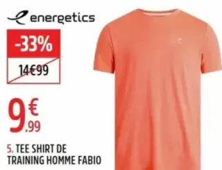 Tee shirt de training homme Fabio