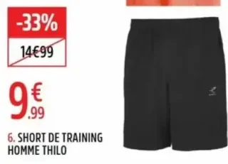 Short de training homme Thilo