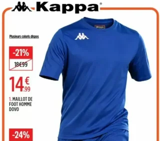 Kappa Maillot de Foot Homme Dovo