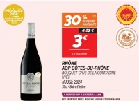 Rhône AOP Côtes-du-Rhône Bouquet Cave de la Comtadine HVE3 Rouge 2024