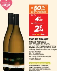 Vin de France Blanc Sec Chardonnay 2025 Les Eclaireurs Bokeh