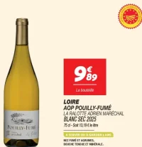 AOP Pouilly-Fumé Blanc Sec 2025 La Ralotte Adrien Maréchal