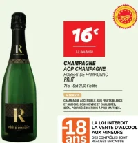 AOP Champagne Robert de Pampignac Brut