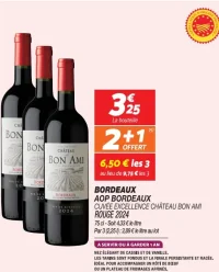 Vin rouge Bordeaux AOP Bordeaux Cuvée Excellence Château Bon Ami Rouge 2024