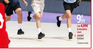 SHORT DE TRAINING THILO 2 ENFANT - ENERGETICS