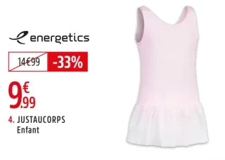 Justaucorps sans manche Mathilde enfant - Energetics