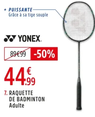 Yonex Raquette de Badminton Arcsaber 2 Feel 4U4 Adulte