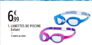 Lunettes de piscine Atlantic Jr enfant Energetics