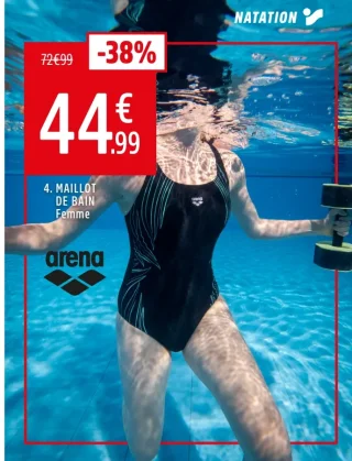 Maillot de bain 1 pièce Femme Arena