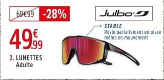 Lunettes de running Julbo Adulte