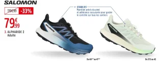 CHAUSSURES DE TRAIL ALPHARIDE 2 ADULTE - SALOMON