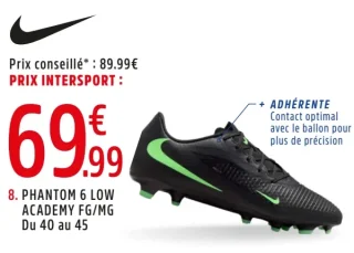 Chaussures moulées Nike Phantom 6 Low Academy FG/MG Adulte