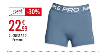 Cuissard de training Pro femme Nike