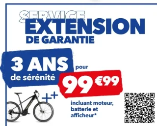Extension de garantie 3 ans de sérénité